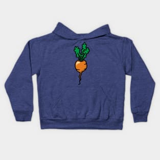 Crooked things carrot merch Kids Hoodie